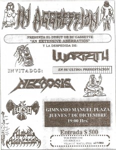 Flyer - In aggression demo debut